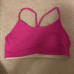 Size 6 flow-y bra lululemon